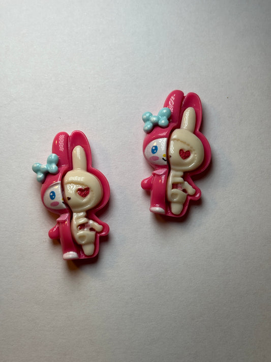 My Melody “zombie charms” Hot Pink