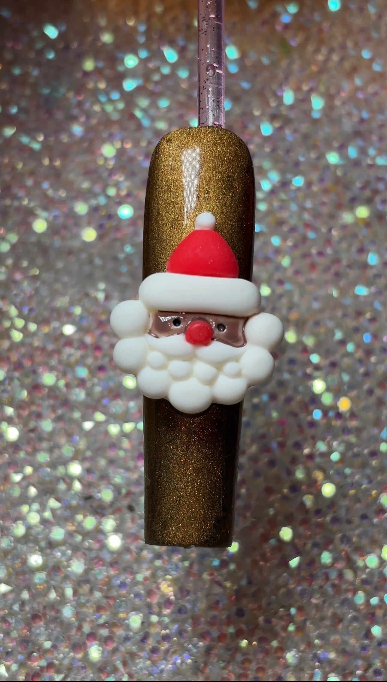 Santa Clause Nail Charm