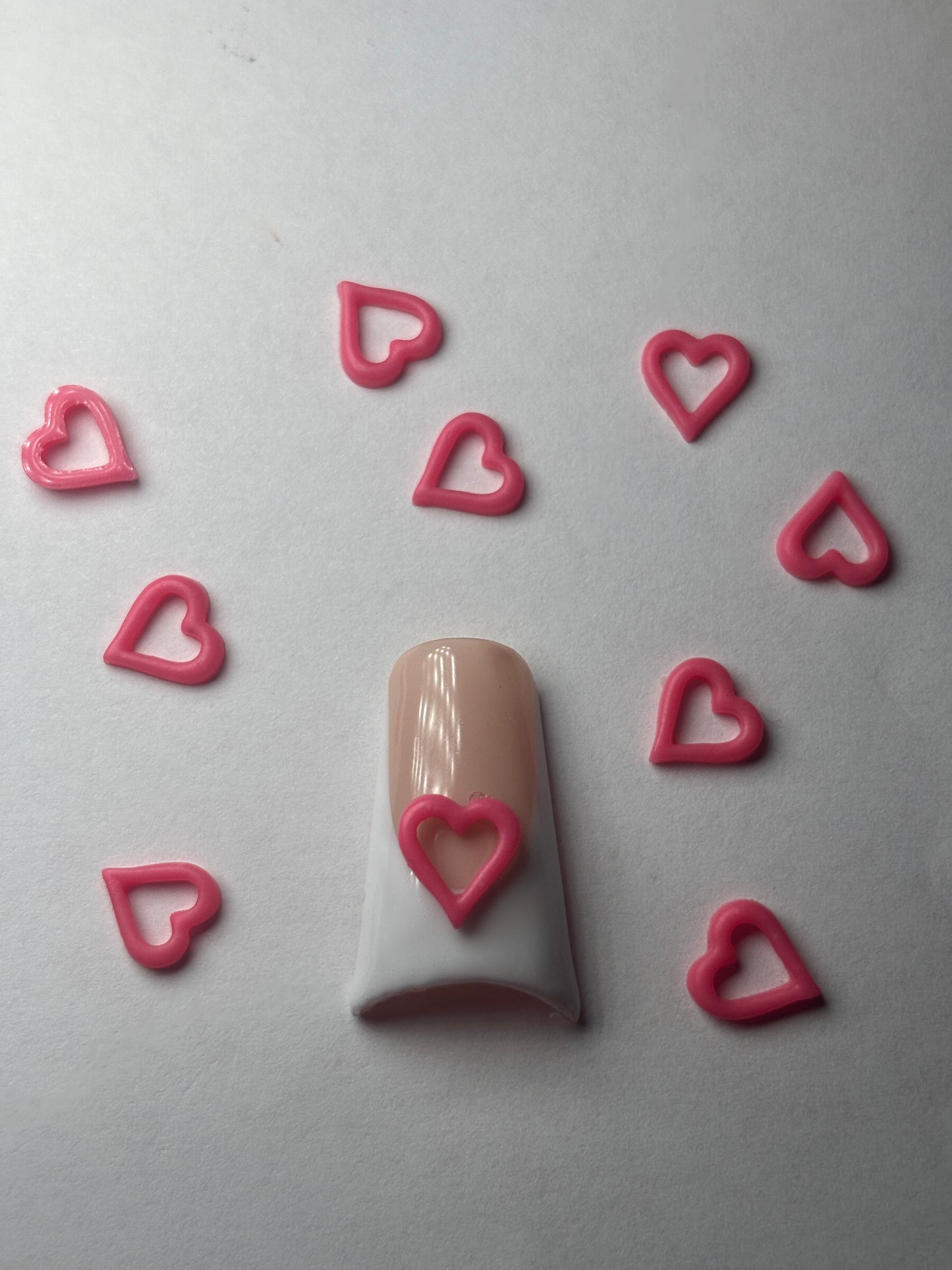 Small Cut Out Heart Charm