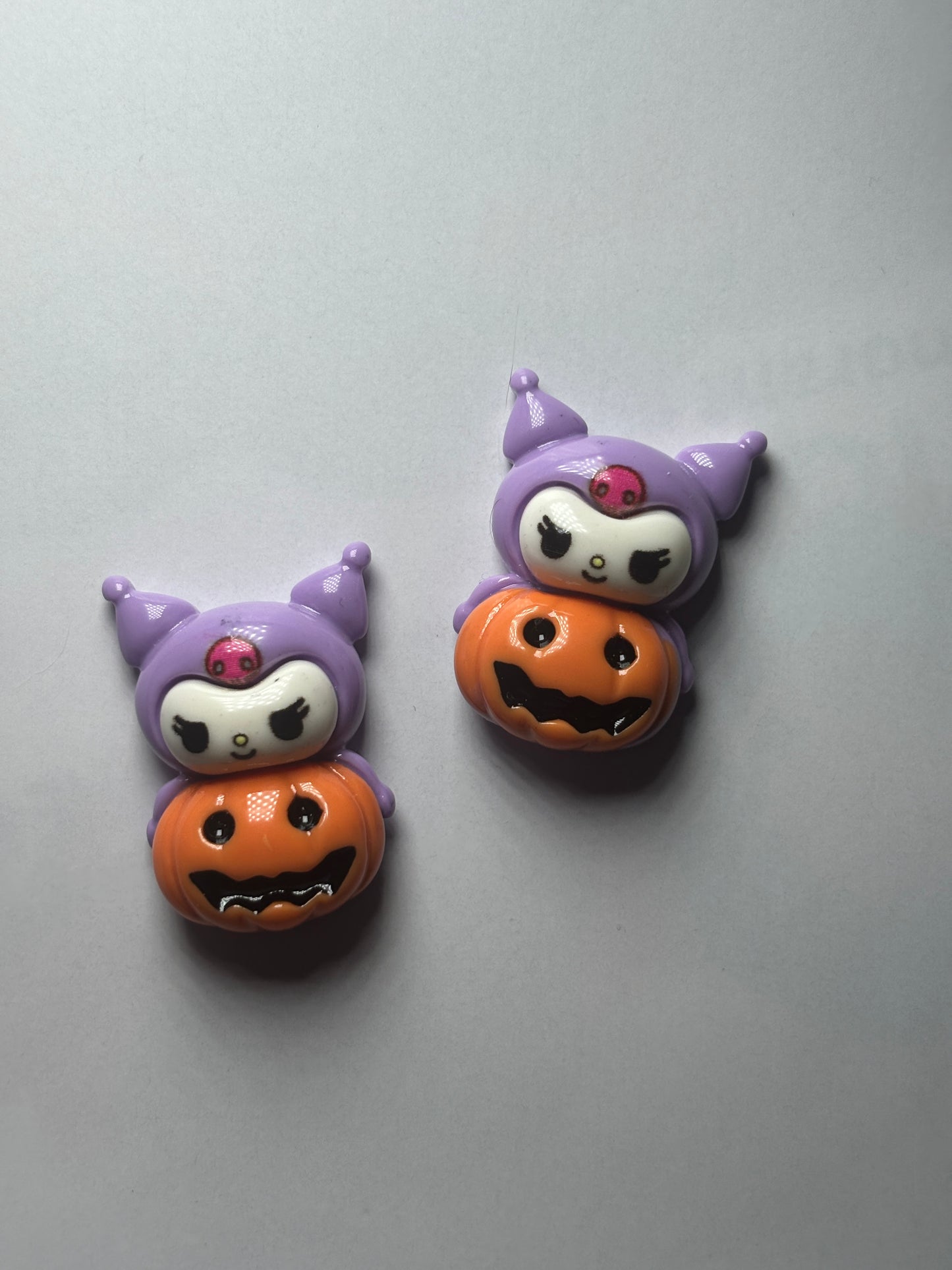 Kuromi purple pumpkin charms