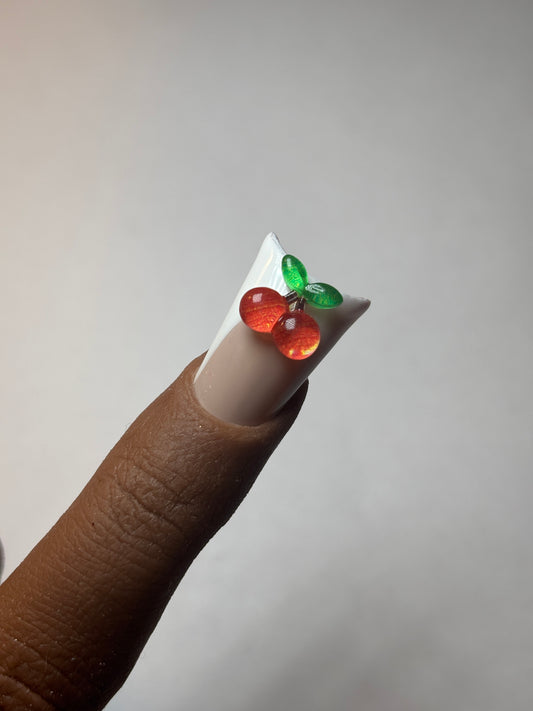 Cherry Nail Charm ￼