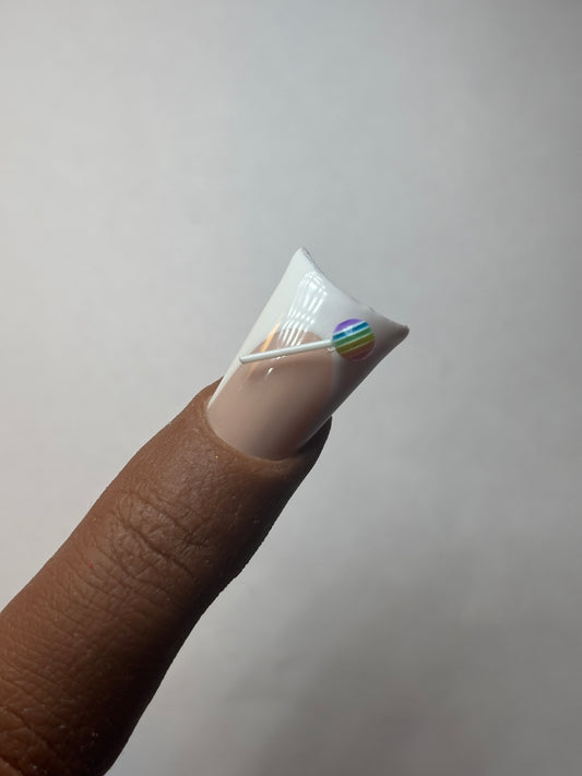 Mini Lollipop Nail Charm