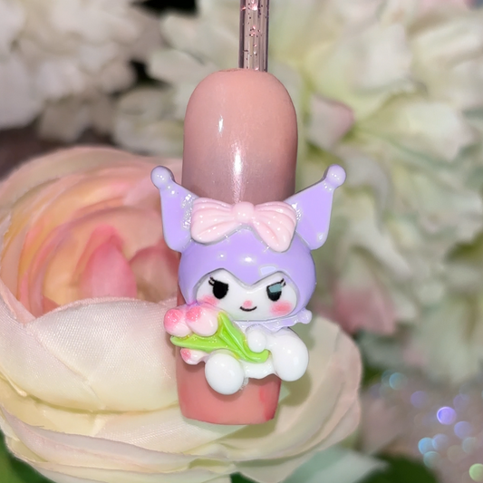 Kuromi “Valentine” Flower bouquet Nail Charm