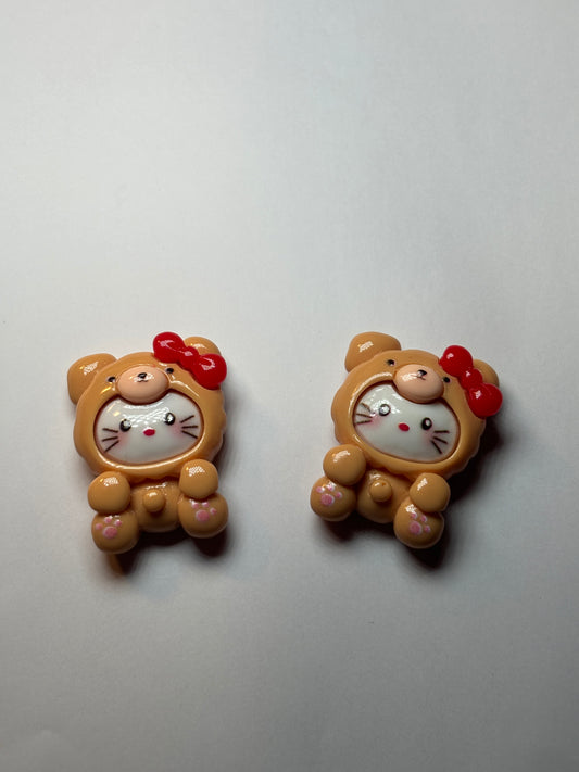 Hello kitty Brown Teddy Bear Charm
