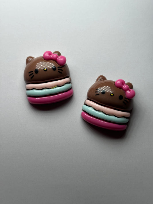 Hello kitty Brown Hamburger Charm