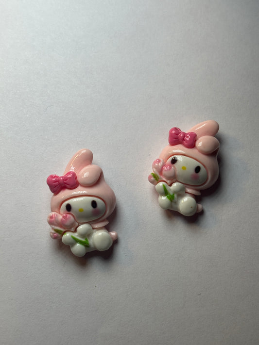 My Melody “Valentine” Flower bouquet Nail Charm