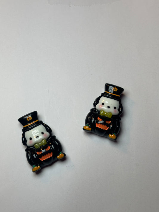 Pochacco Chocolate Pumpkin Charm
