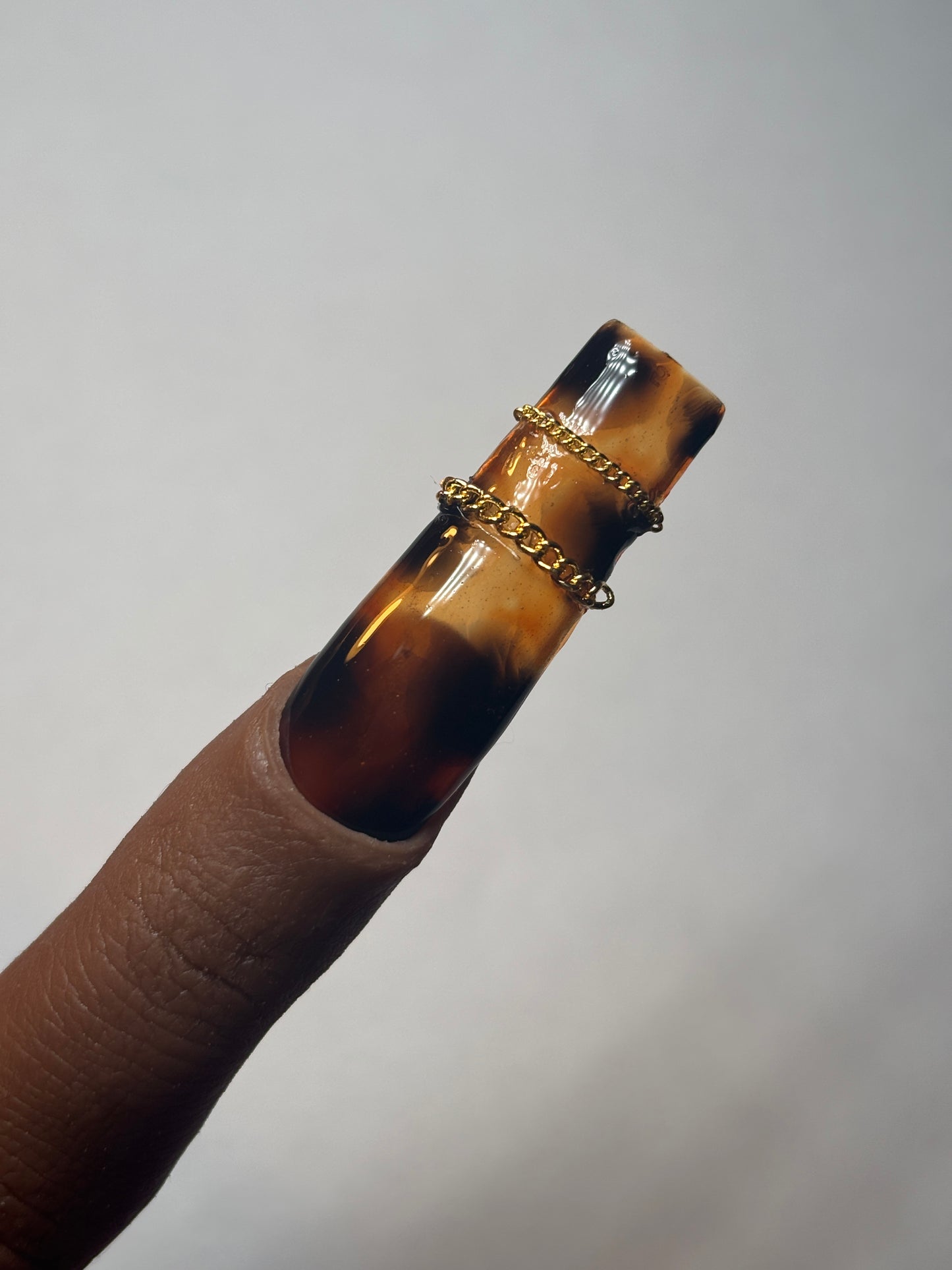 6 Grids/Pack Multi-colored Metal chains