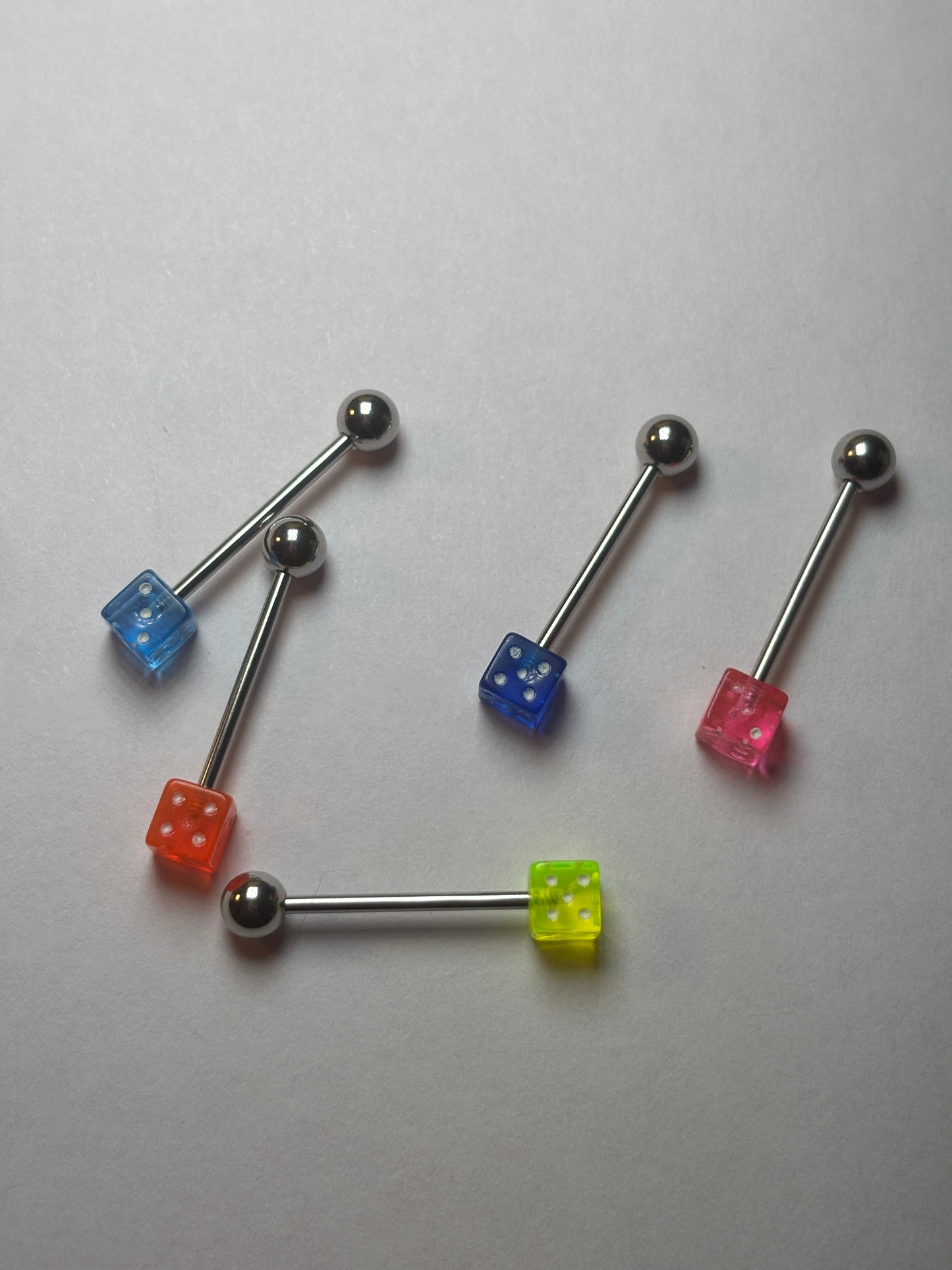 Dice Piercing XL Bar