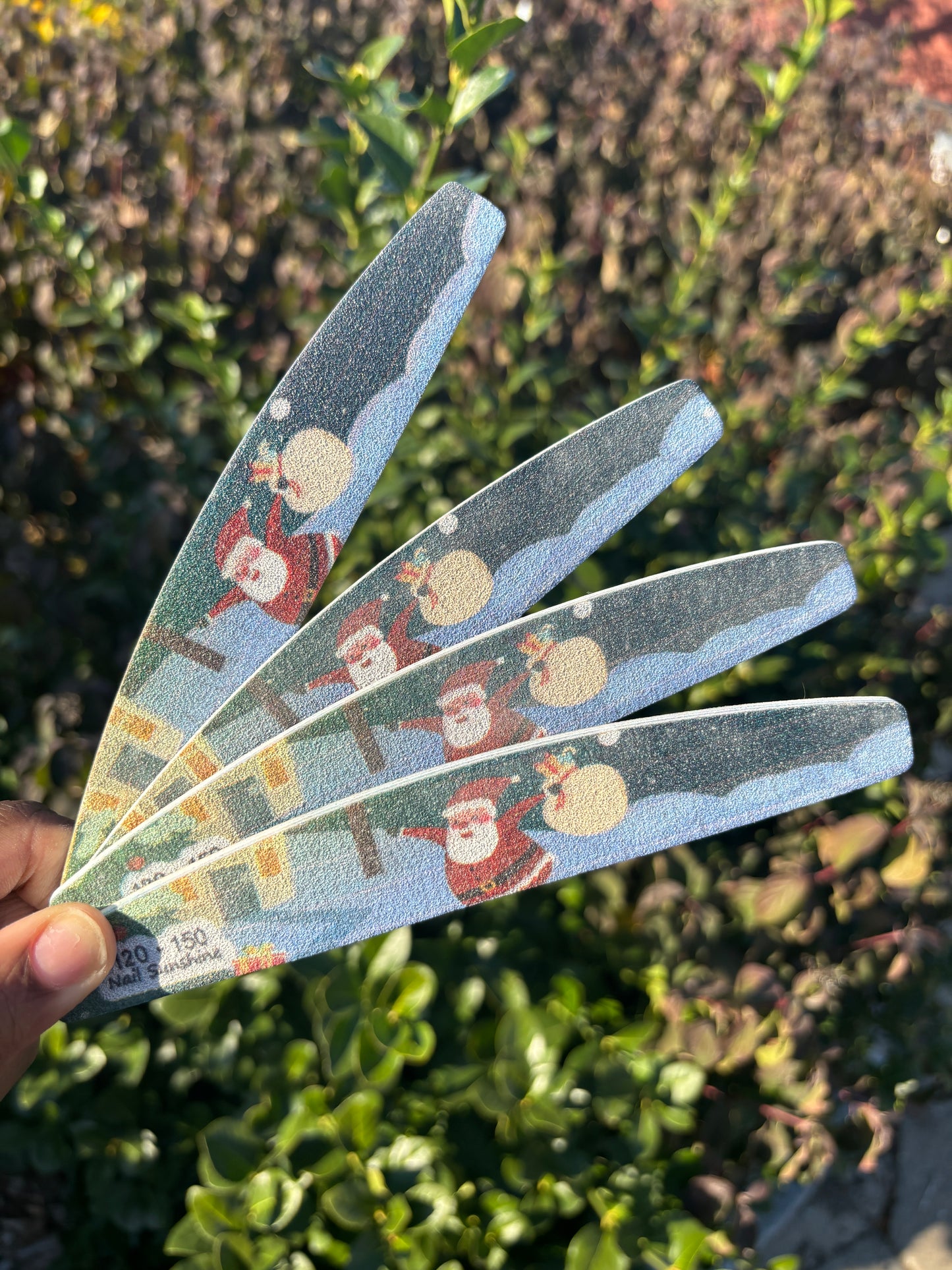 Christmas Nail Files