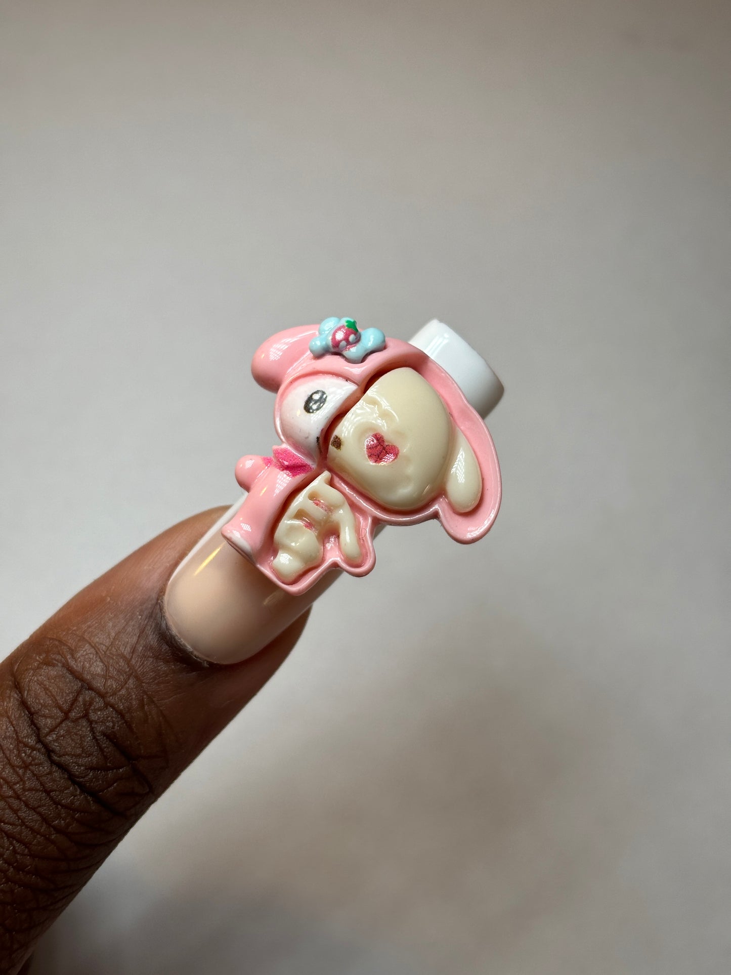 Zombie My Melody Charm Pink