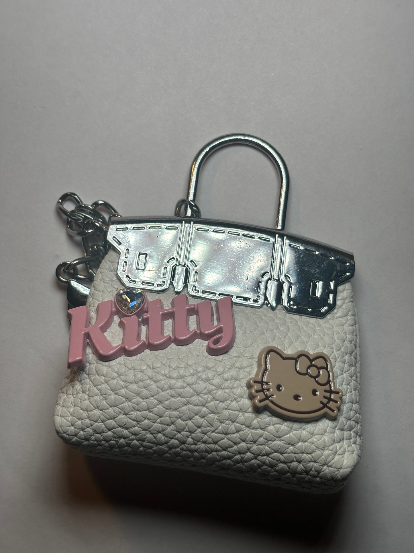 (Copy) Hello Kitty White Bag Keychain | Junk Case Charm